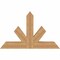 Ekena Millwork Saratoga Timber Gable Bracket, Western Red Cedar, 48"W x 30"H x 5 1/2"D x 5 1/2"F, 15/12 Pitch GBW048X30X0606SAR00SWR - alternate 1